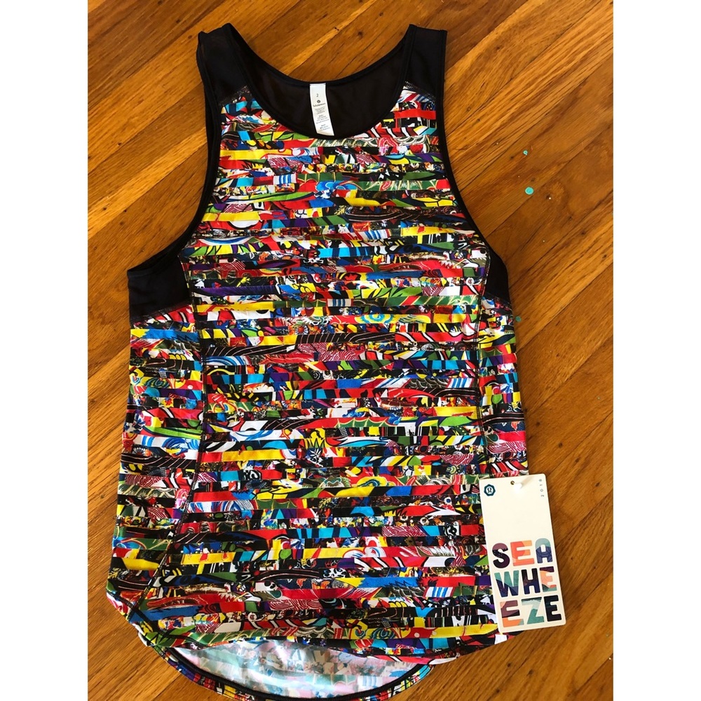 NWT Rare Lululemon Seawheeze Sculpt Tank II